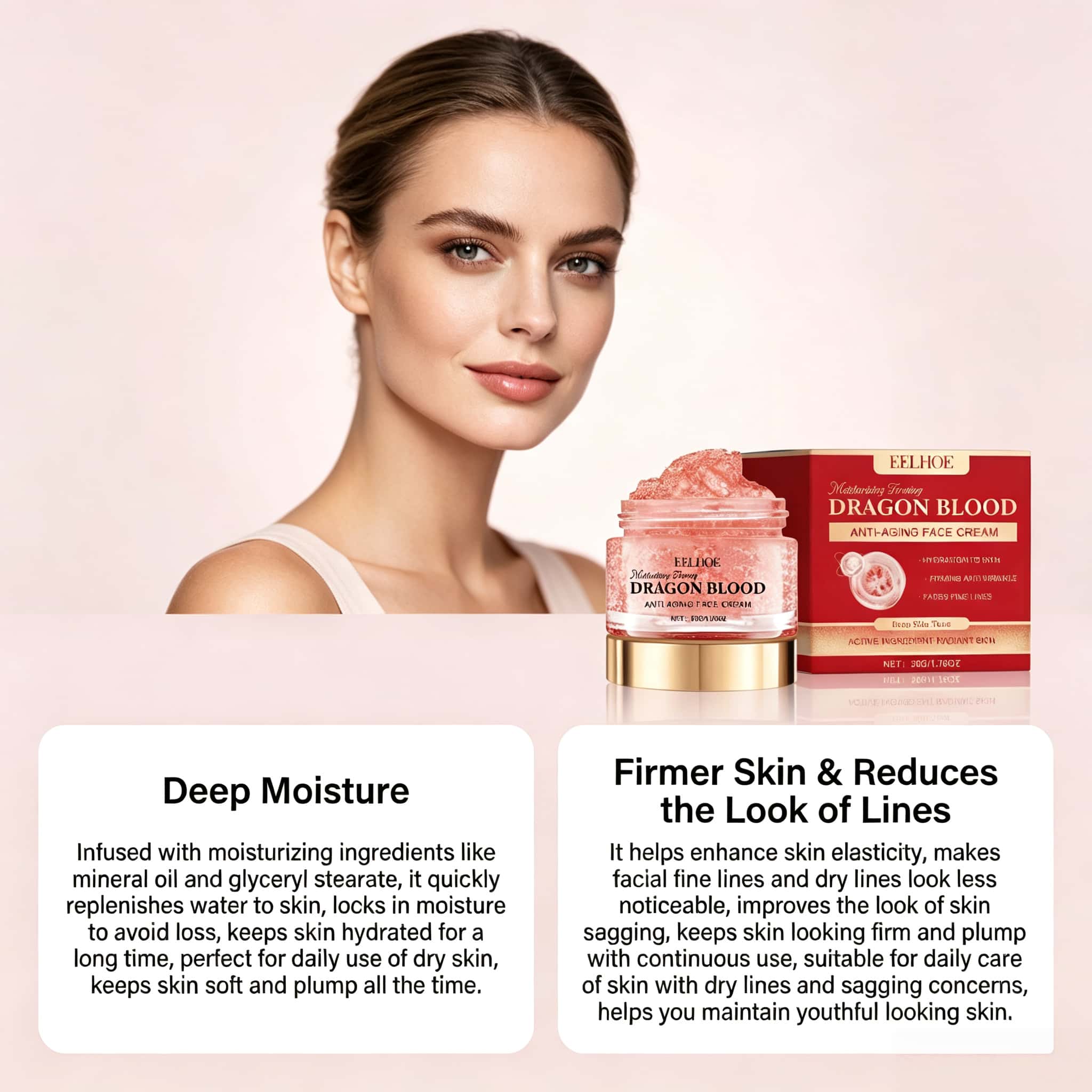 Crème visage anti-âge au sang  - Hyaluronic Acid Facial Serum avis et prix